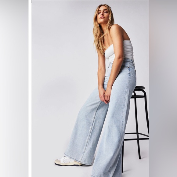 ZGY Super Sweeper Jeans Glacier Blue Size 24 - Picture 4 of 17